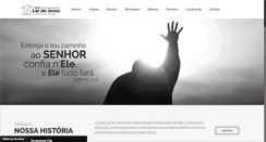 Desktop Screenshot of lardejesus.com.br